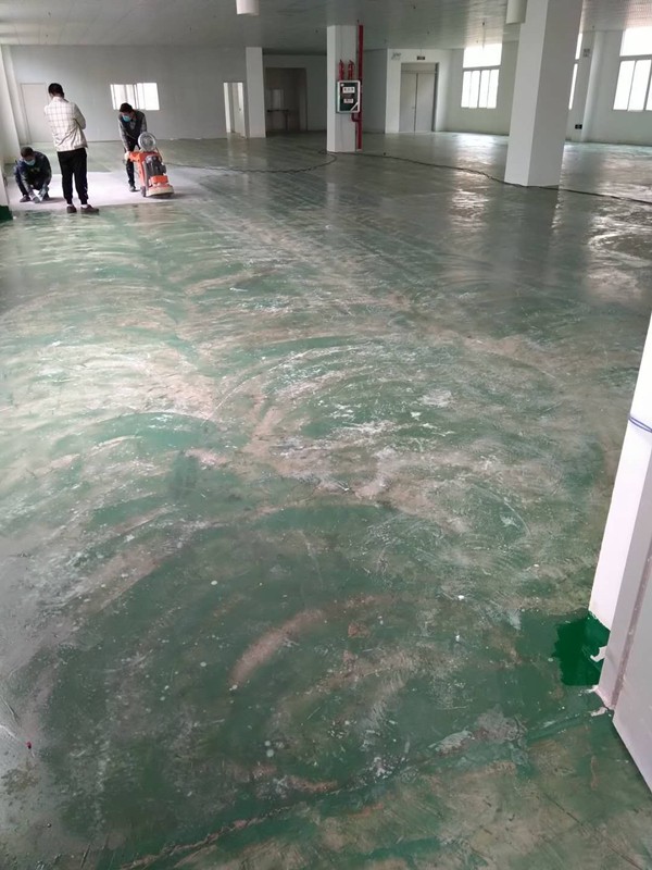 廣西賓陽縣和鑫科技園環氧地坪工程