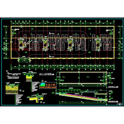 汉中车库平面图设计