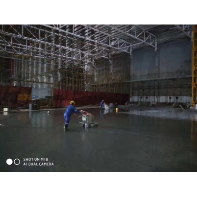 深圳新能源电力金刚砂地坪项目