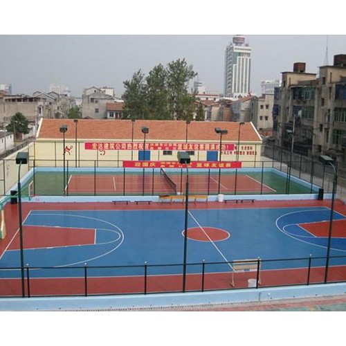 汉中聚氨酯PU球场涂装