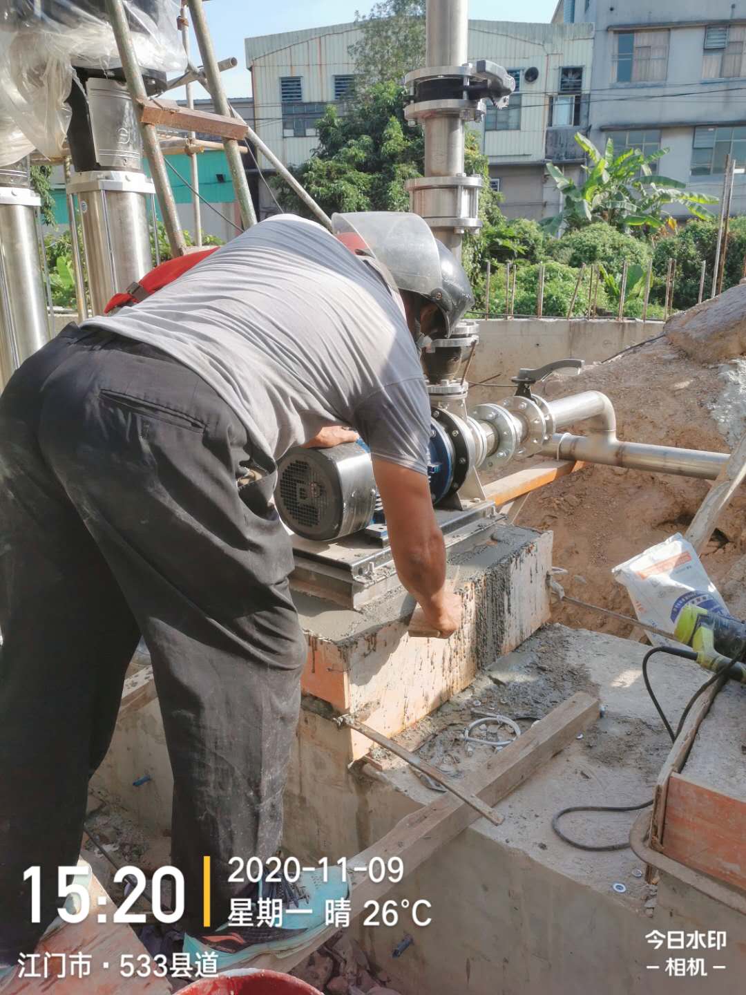 江门市533县道灌浆料项目